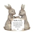 thumbnail image 2 of Something Different - Adorno Fluffle Family Diseño Conejito (Gris), 2 of 3