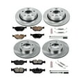 thumbnail image 3 of Power Stop Front and Rear Stock Replacement Brake Pad and Rotor Kit KOE499, 3 of 8