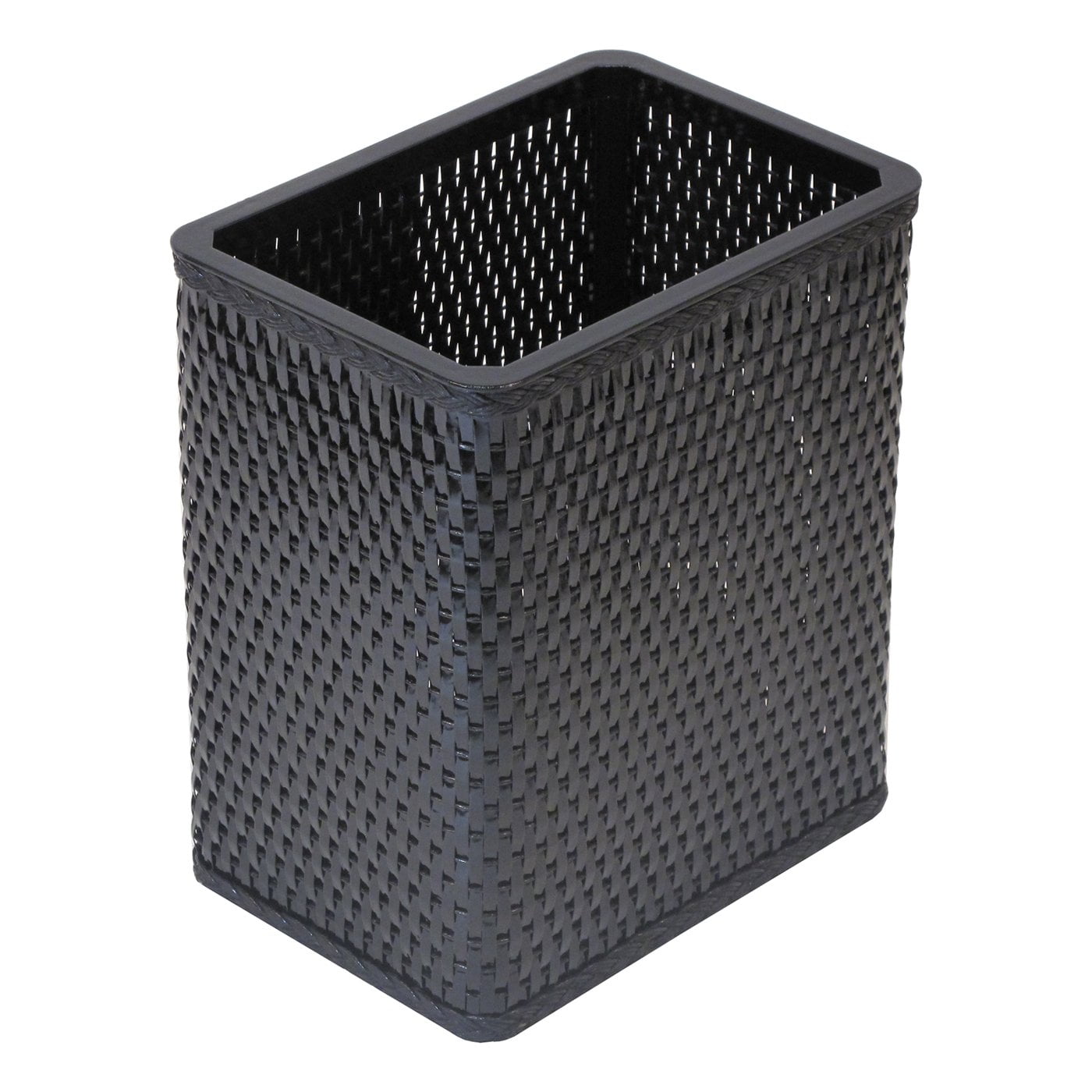 Chelsea Collection Decorator Color Square Wicker Wastebasket