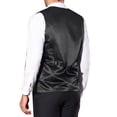 thumbnail image 3 of INSPIRE CHIC Chaleco de Hombre Argyle con Lentejuelas Cuello en V Sin Mangas Vestido de Fiesta Noche de Prom Noche de Club Brillante Chaleco S Verde, 3 of 5