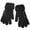 Black, variant on PuSpu Winter Velvet Thickened Warm Gloves Women's Gloves Outdoor Cold Proof Gloves