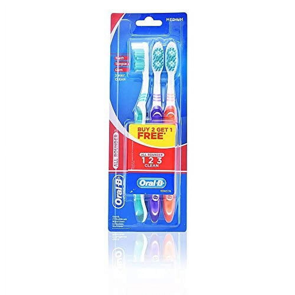 Oral-B Soft Bristle CrossAction Advanced Toothbrush, 8 Count