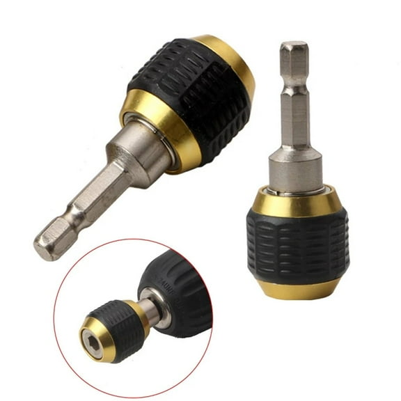60mm Quick Change Drill Chuck Adapter with 1/4" Hex Shank for Power Tools