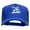 Royal, variant on Astronaut Rides Five Panels Pro Style Trucker Mesh Cap - Black OSFM