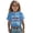 A-Blue732, variant on Big Girls Patriotic 250th Anniversary T-Shirt with Betsy Ross USA Flags Print Casual Tee,Black