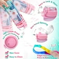 thumbnail image 6 of Gifts for 5 6 7 8 9 Year Old Girls: Arts and Crafts for Kids Age 5-10 Decorate Water Bottle Toys Girls Birthday Presents Age 4-12 Mermaid Toy for 6-8-10 Years Craft Sets with Glitter Gem Stickers Art, 6 of 7