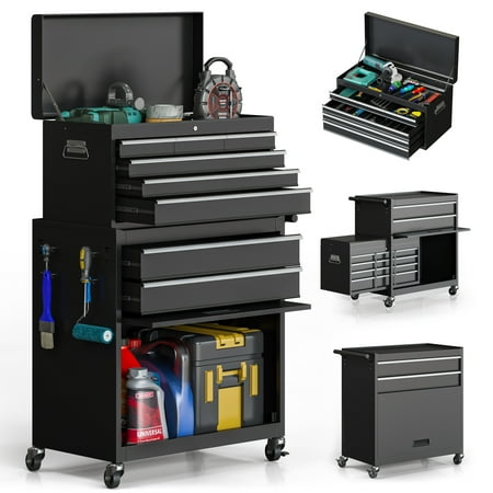 Muchant 8-Drawer Rolling Tool Chest,