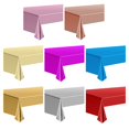thumbnail image 6 of Pebbuoy Disposable Rectangle Party Table Cloth Waterproof Table Cover Tear-Resistant  Dining Table Protector Cover, 6 of 6