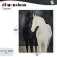 thumbnail image 4 of Stupell Industries Transitional Equine Twins Of Wind Canvas Art, 24 x 30, by Svetlana Aleynikova, 4 of 8