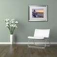 thumbnail image 3 of Trademark Fine Art 'Light on the Bay' Canvas Art by Michael Blanchette Photography, White Matte, Silver Frame, 3 of 4