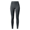 thumbnail image 3 of Akiihool Yoga Pants Women Work Soft Leggings for Women - High Waisted Tummy Control No See Through Workout Yoga Pants (Dark Gray,XL), 3 of 5