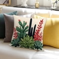 thumbnail image 7 of Cute Cactus Pillow Covers,Cute Cactus Throw Pillow Covers 20"×20" ,Living Room Sofa Couch Pillow Covers,Decorative Pillow Covers, 7 of 7