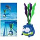 thumbnail image 5 of Juguete para piscina de buceo, , iluminación para , trenamiento de natación, natación, decoración para fiestas p azul Yotijar Juego de billar de buceo, 5 of 8