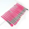 thumbnail image 2 of Fluorescent Makeup Brush Makeup Brush Beauty Makeup Tool Set 20pcs, 2 of 2