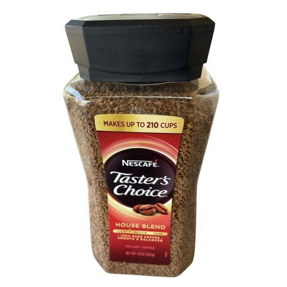 Nescafe Taster's Choice Instant Coffee House Blend 14 OZ