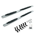 thumbnail image 3 of Go Rhino 105443580PS 5" 1000 Series Side Steps w Mounting Brackets Kit - Stainless - Double Cab Only For Toyota 22-24 Tundra (Extended Cab Pickup), 3 of 5