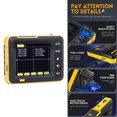 thumbnail image 4 of Handheld Oscilloscope, 2.8in Display Screen USB Charging Small Oscillograph Meter 200K Bandwidth 2.5MS/s  for Signal Detection, 4 of 7