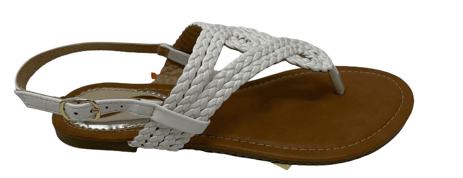 Victoria K Women's Braided Design Sandals