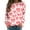 A292 Red, variant on Oversized Sweatshirt For Women Valentine Love Heart Print Heart Letter Print Loose Crew Neck Graphic Pullovers Tees Holiday Long Sleeve Pullover Tops Hot Pink L