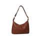 thumbnail image 1 of Bolsos de hombro de moda para mujer, elegantes y elegantes bolsos tote grandes de piel sintética estilo retro, ideales para el trabajo, viajes, negocios y como regalo para novias (marrón)., 1 of 4
