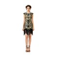 thumbnail image 2 of FASHOFT Halloween Costumes For Women Sequin Classic Victorian Style Role Play Stage Performance Fancy Dress For Holiday Party Halloween Costume Gold L, 2 of 4