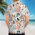 thumbnail image 6 of High Quality Hawaiian Shirts for Men Short Sleeve Aloha Beach Shirt Floral Summer Casual Button Down Shirts Blouses 9EEEFO, 6 of 7