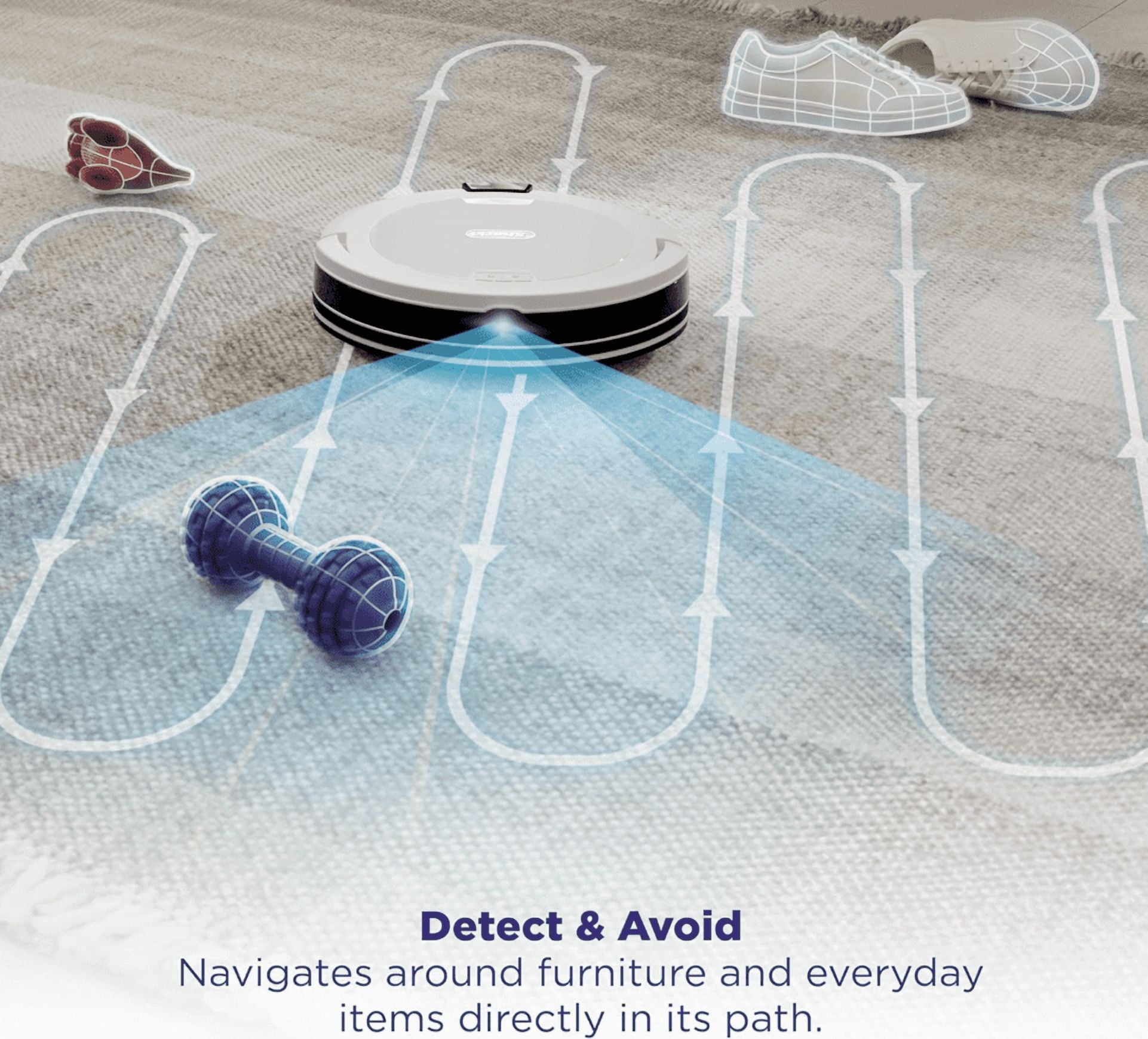 Shark Navigator AV2110S Robot Vacuum - Self-Empty Base, Smart Navigation