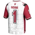 thumbnail image 3 of Youth GameDay Greats #1 White Indiana Hoosiers College Football Playoff 2025 National Champions Commemorative, 3 of 3