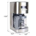 thumbnail image 3 of Kenmore Control de Aroma Cafetera Programable de 12 Tazas, Gris/acero Inoxidable, 3 of 5