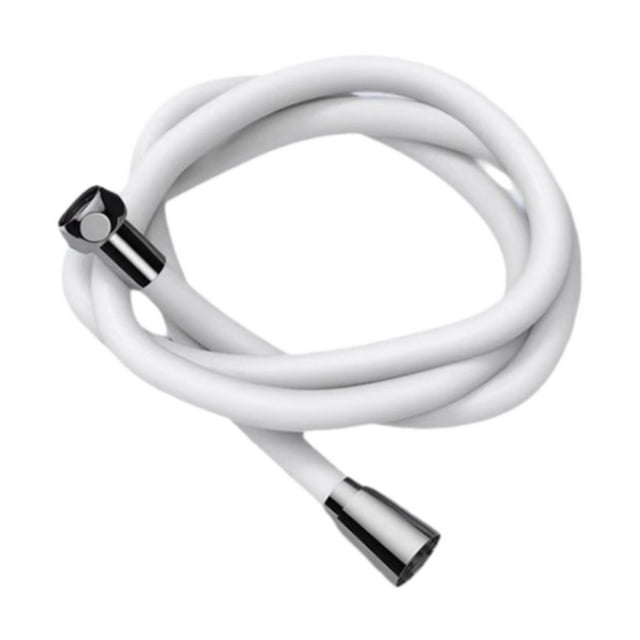 Manguera de ducha de silicona de repuesto para cabezal de ducha de mano, resistente a temperaturas, rosca G1/2, extra larga, para dormitorios y 15 m