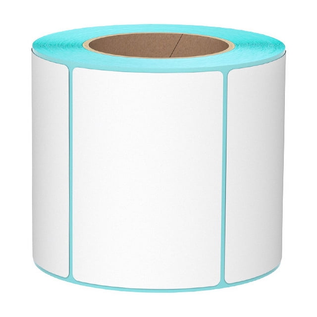 Etiqueta adhesiva de papel térmico de tres pruebas Etiqueta adhesiva de impresión de código de barras de 100 x 150 E-mail treasure Papel de etiqueta térmica de 60 x 40