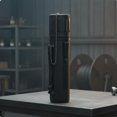 thumbnail image 1 of Tubo Aislante Para Varillas De Unión Metálicas Que Mantiene Los Electrodos Secos. Tubo De Almacenamiento Para Varillas De Unión Metálicas. Contenedor Portátil De Negro con correa, 1 of 8