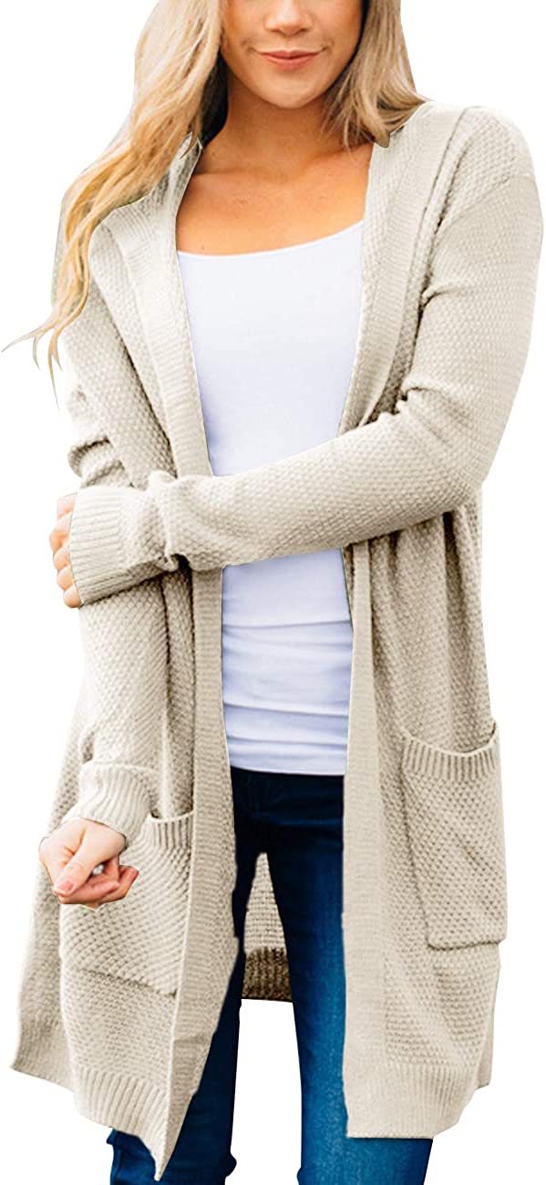 Long Casual Knitwear Sweater Coat 