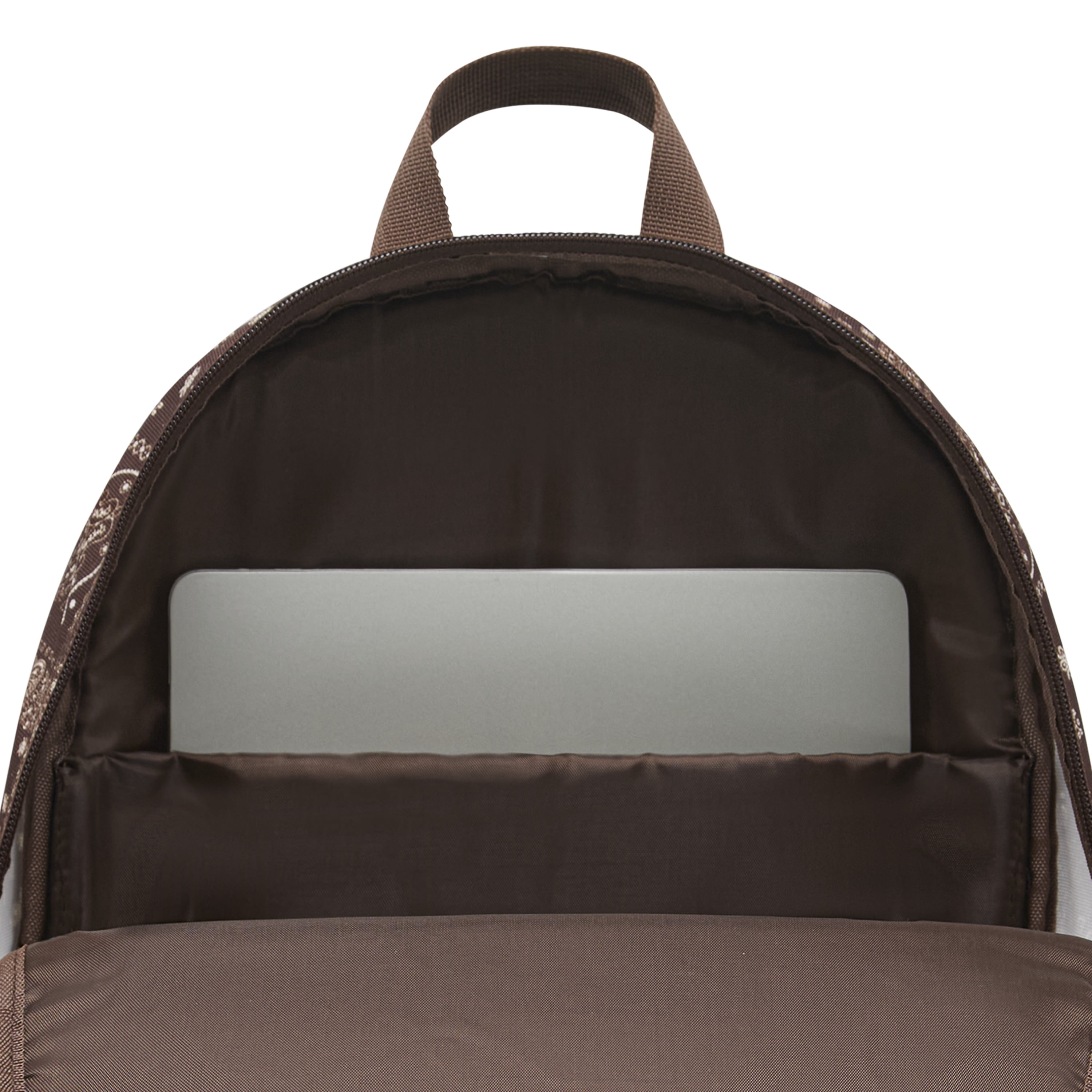 Levi Strauss Signature Unisex 17.5" Adult Single Pocket Backpack, Brown Bandana