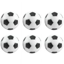 6PCS Small Football Style Table Ball Foosball Hard Plastic Counterpart Game Children Toy