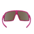 thumbnail image 4 of Piranha Eyewear Reflection Neon Pink Shield Sunglasses for Kids Ages 4-10 with Blue Mirror Lens, 4 of 5