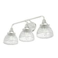 thumbnail image 5 of Hunter - Cypress Grove 3-light Brushed Nickel, Medium Size Vanity Light, Dimmable, Transitional Style, for Bedrooms, Dining, Living Rooms - 19353, 5 of 8
