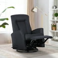 thumbnail image 2 of Kayto INC 29.5" Width Swivel Recliner Chair Glider Recliner Couch, 2 of 5