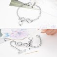 thumbnail image 3 of XIUDA Urn Bracelet for Ashes - Cremation Bracelet with Heart Locket Holder - Bangle Link Chain for Women & Men, 3 of 6