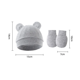 thumbnail image 2 of "Juego De 4 Sombreros Para Bebés y guantes tonos Lab. g  nude ", 2 of 5