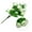 Milk White, variant on 10 Heads Artificial Silk Rose Buds for Wedding Home Decoration