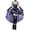 Purple, variant on HNMKIU Halloween Clothes Elegant Gothic Off Shoulder Long Train Evening Dress For Halloween Formal Gown Purple,S