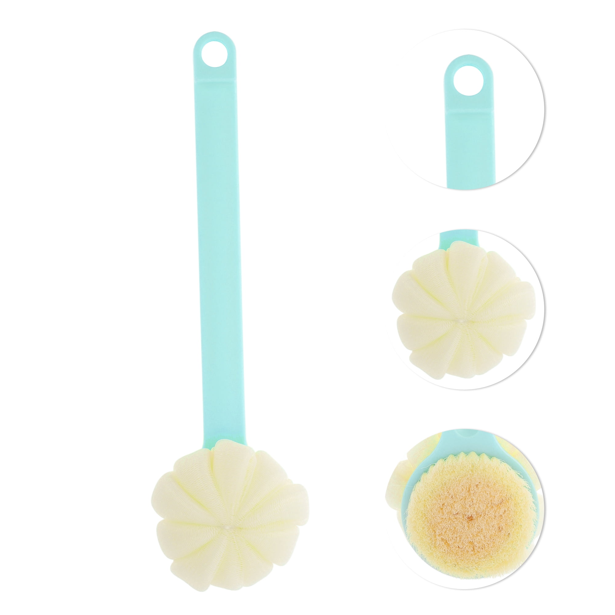 Unique Bargains Bath Brush Body Scrubber 14.17"x3.94" 1 Pc Blue