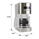 thumbnail image 3 of Kenmore Control de Aroma Cafetera Programable de 12 Tazas, Blanca/acero Inoxidable, 3 of 5