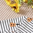 thumbnail image 6 of Trupants Kids Boys Guitar Print Outfit Set - Multicolor Black White Striped Nylon Spandex with Adjustable Waist & Plush Accent 6M-3Y,Size 6 Months, 6 of 8