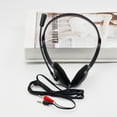 thumbnail image 2 of Maytalsory 3.5mm Wired Stereo Headset Noise Cancelling Earphone Microphone Microphone Computer Computer Laptop Headphone 2 Interfaces, 2 of 6