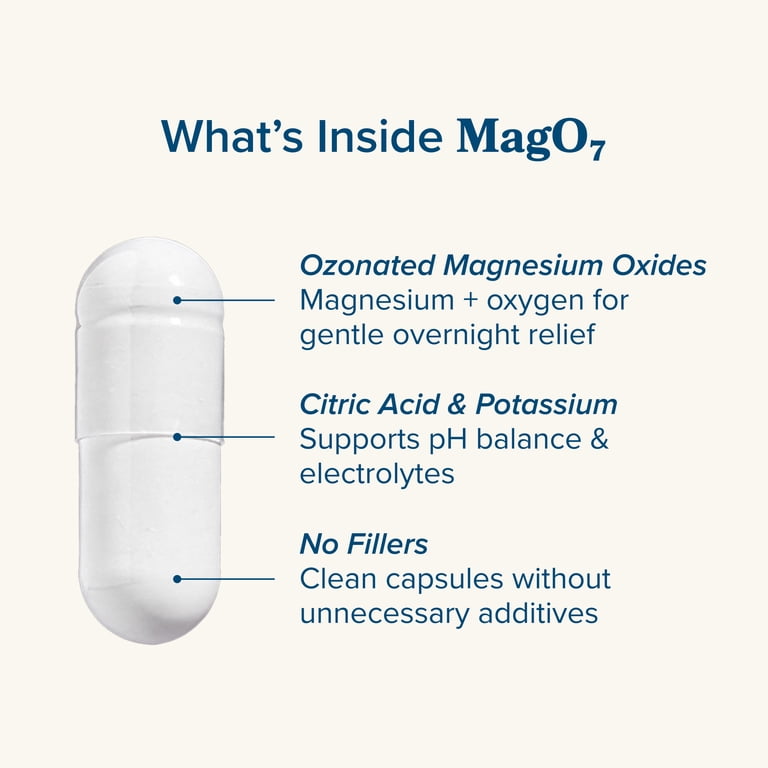 NBPure, Colon Cleanse, 90 Capsules, Oxygenated Magnesium - Walmart.com