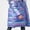 Purple, variant on DJDLJWCJ Girls Long Winter Quilted Coat with Hood Thicken Warm Windproof Quilted Down Jacket Girls Puffer Jacket Purple Size 6