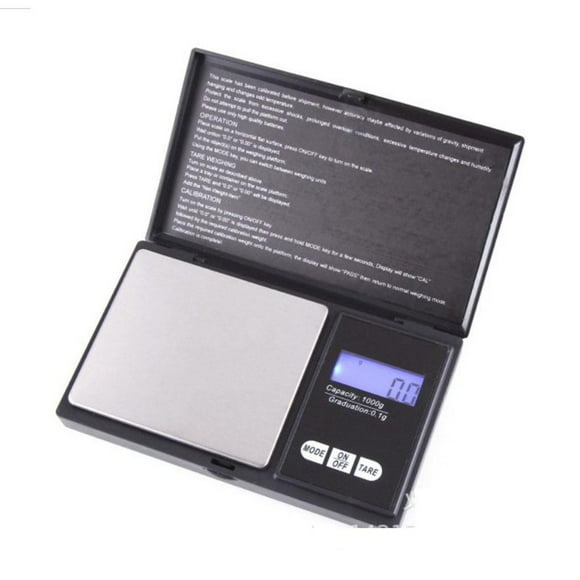 Báscula de cocina digital, joyería electrónica de bolsillo, de oro, peso de equilibrio, , 1000g jinwen Báscula digital para joyas Gram
