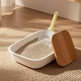 thumbnail image 5 of Pet Supplies Long Handle Cat Litter with Fine Mesh Efficient Waste Cleaning Tool for Cats Bathroom, 5 of 5